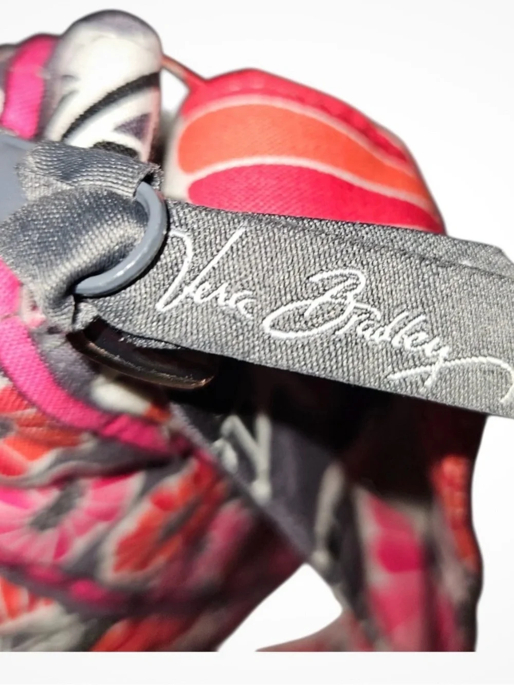 Vera Bradley Zinnia Floral Crossbody Bag in Pink and Red